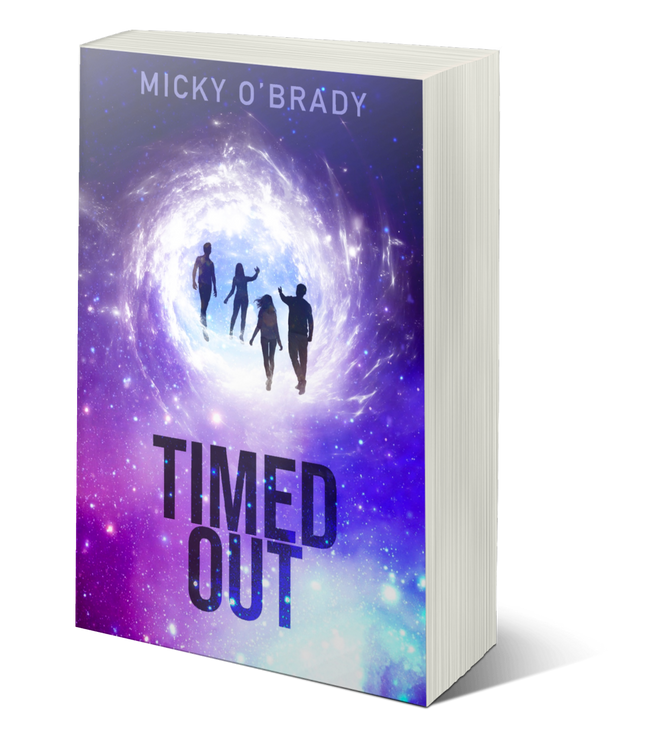 Timed Out paperback cover by Micky O'Brady